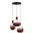 Calex XXL Marron Rood Complete Set - Including 3 XXL Lamps + Cordset Rond basis